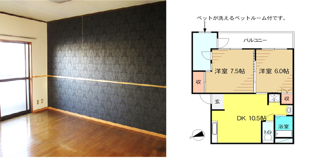 セゾンボニータ間取り