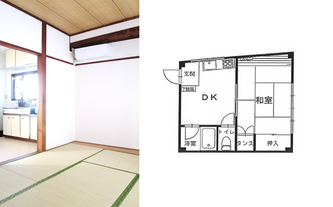 ドミール麓苑間取り