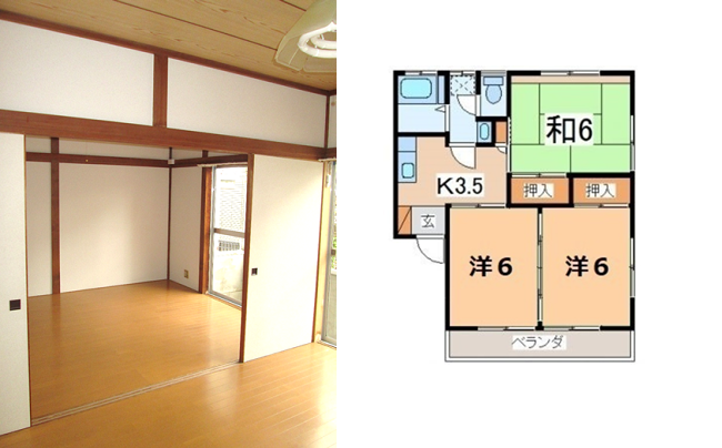サンハイツ間取り